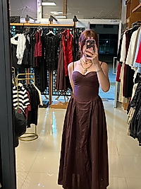 Prenses Model midi elbise