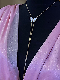 Ayarlanabilir Kelebekli kolye