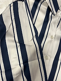 Laci Çizgili Saten Gömlek