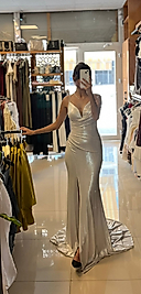 İnci Tozu görünümlü Abiye