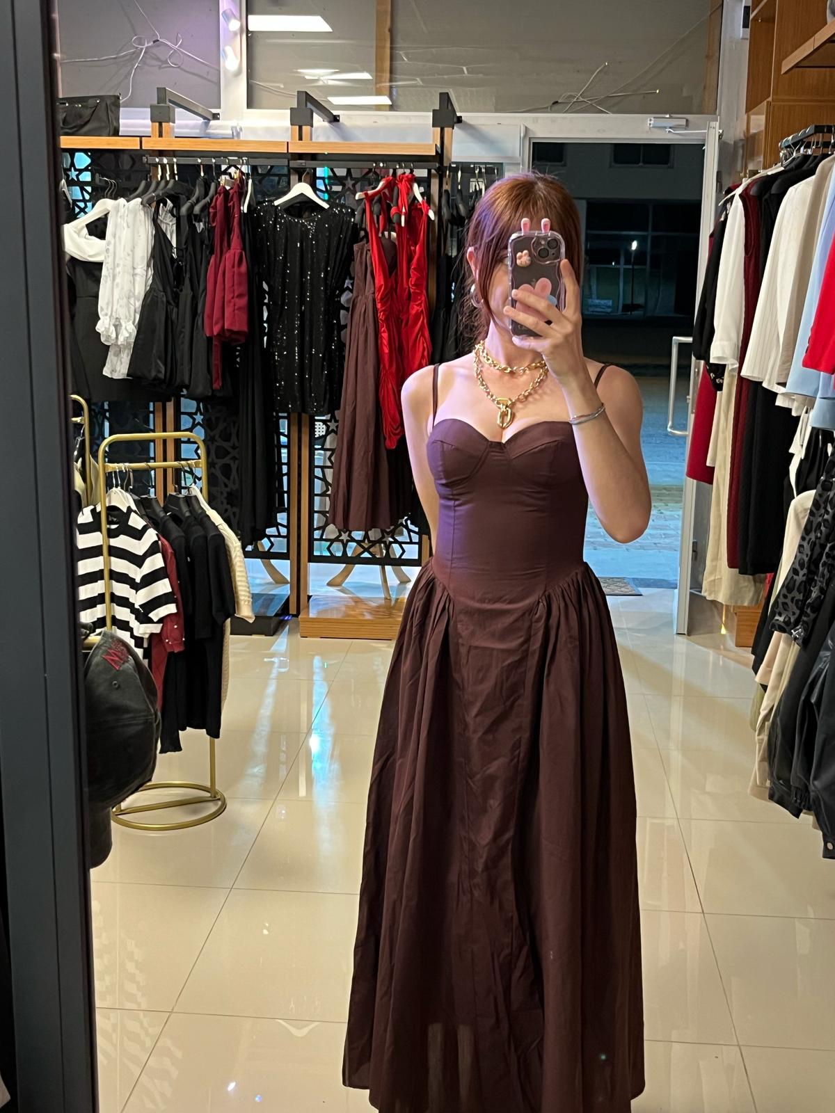 Prenses Model midi elbise