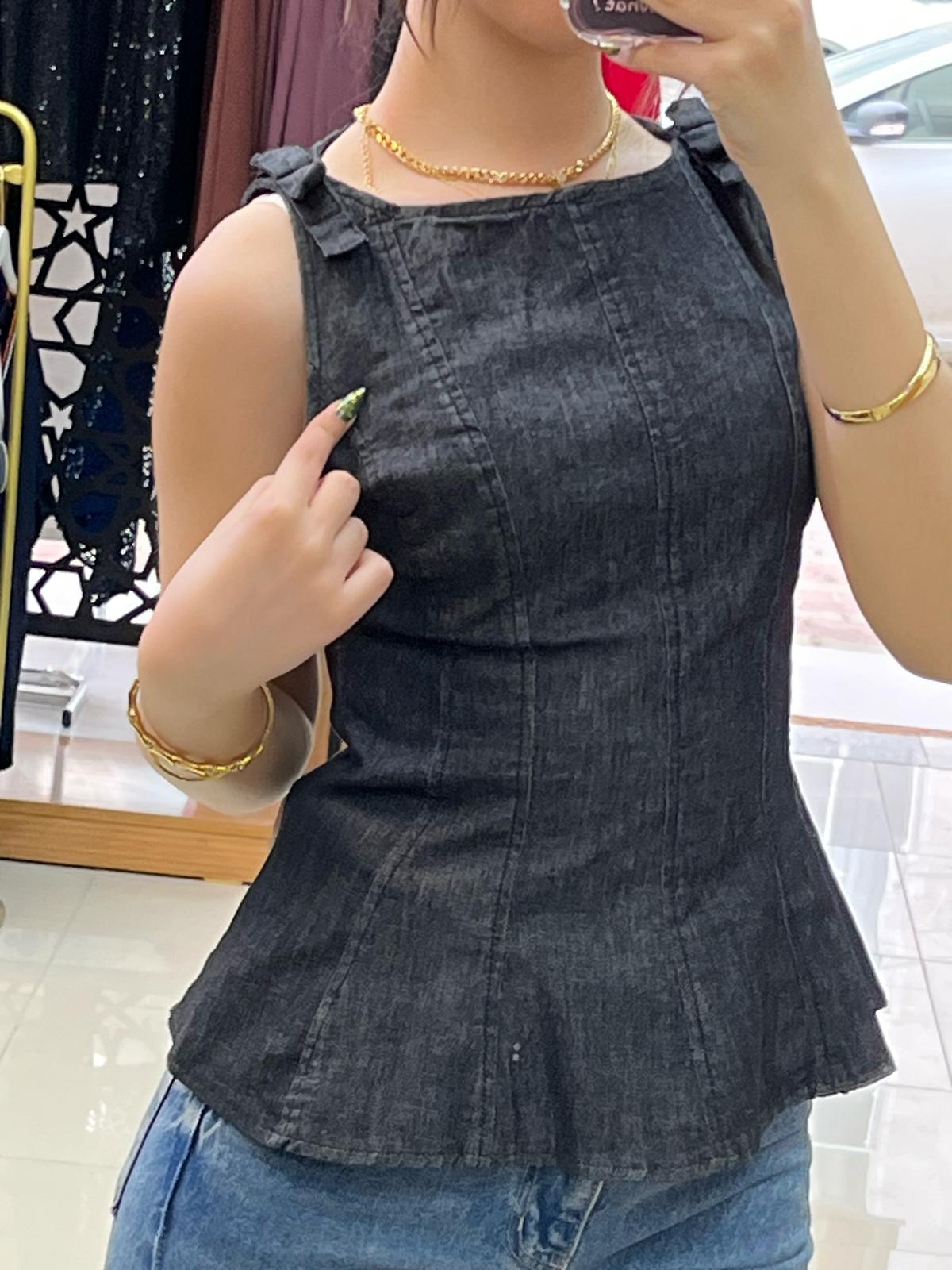 kot yakası detaylı bluz