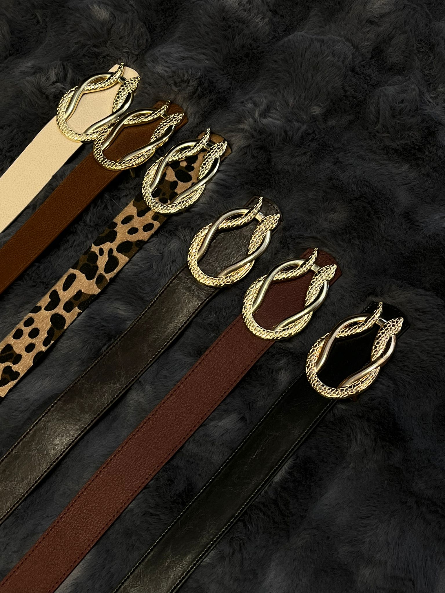 Gold Tokalı deri kemer